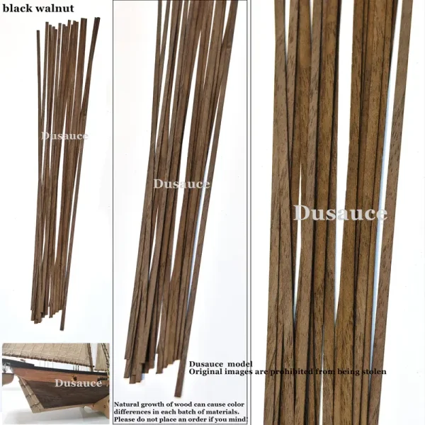 Ship model upgrade accessories - solid wood veneer - 图片 7