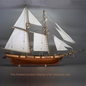 Wooden Assembled Halco western Boat(1:48)